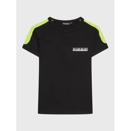 Zdjęcie Napapijri T-Shirt S-Pinta NP0A4H2Y M Czarny Regular Fit