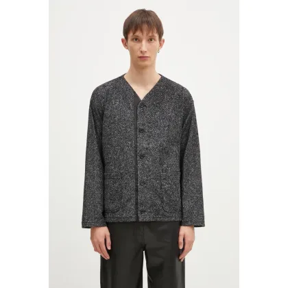 Zdjęcie Engineered Garments kardigan z domieszką wełny Knit Cardigan kolor szary 24F1B030