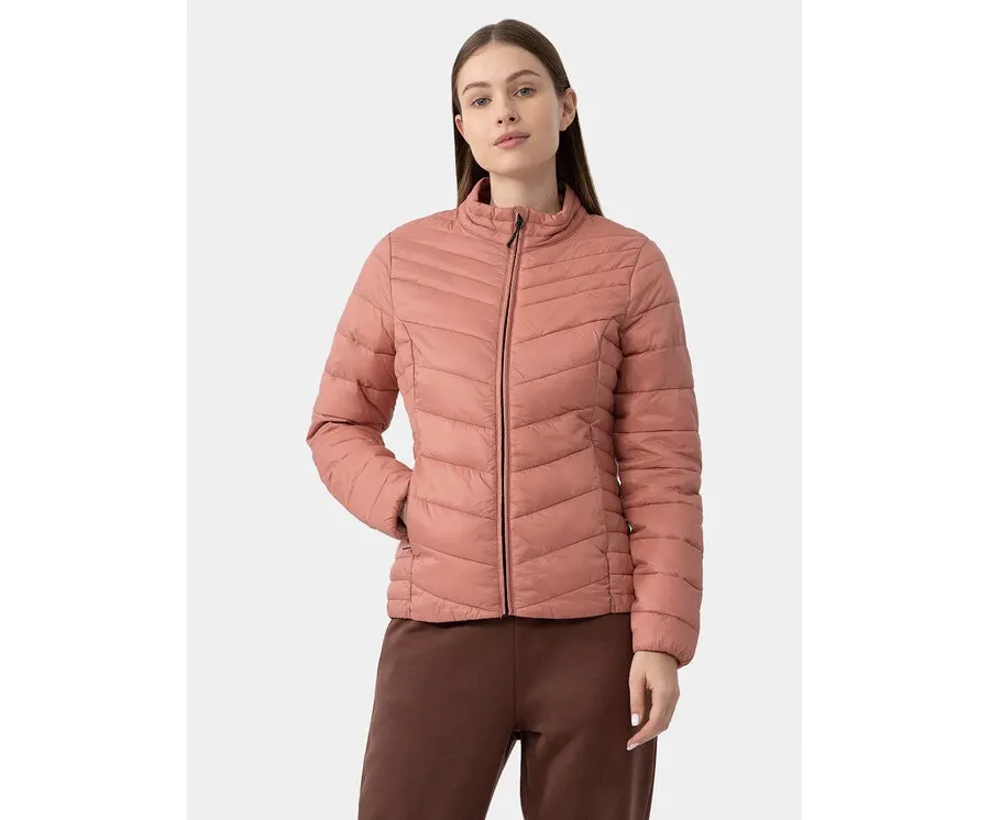 obrazek 1 4F Kurtka przejściowa 4FAW23TDJAF224 Koralowy Slim Fit