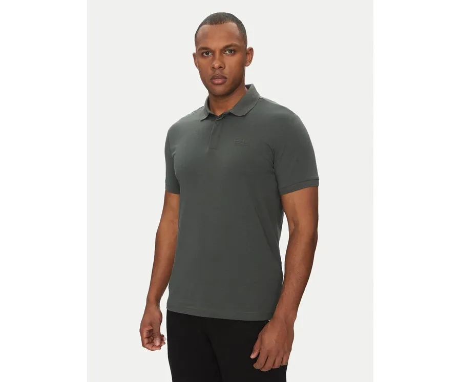obrazek 1 EA7 Emporio Armani Polo 7M000228 AF10373 U8109 Szary Regular Fit