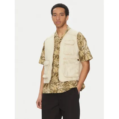 Zdjęcie Alpha Industries Kamizelka Canvas Acid Vest 156140 Biały Loose Fit