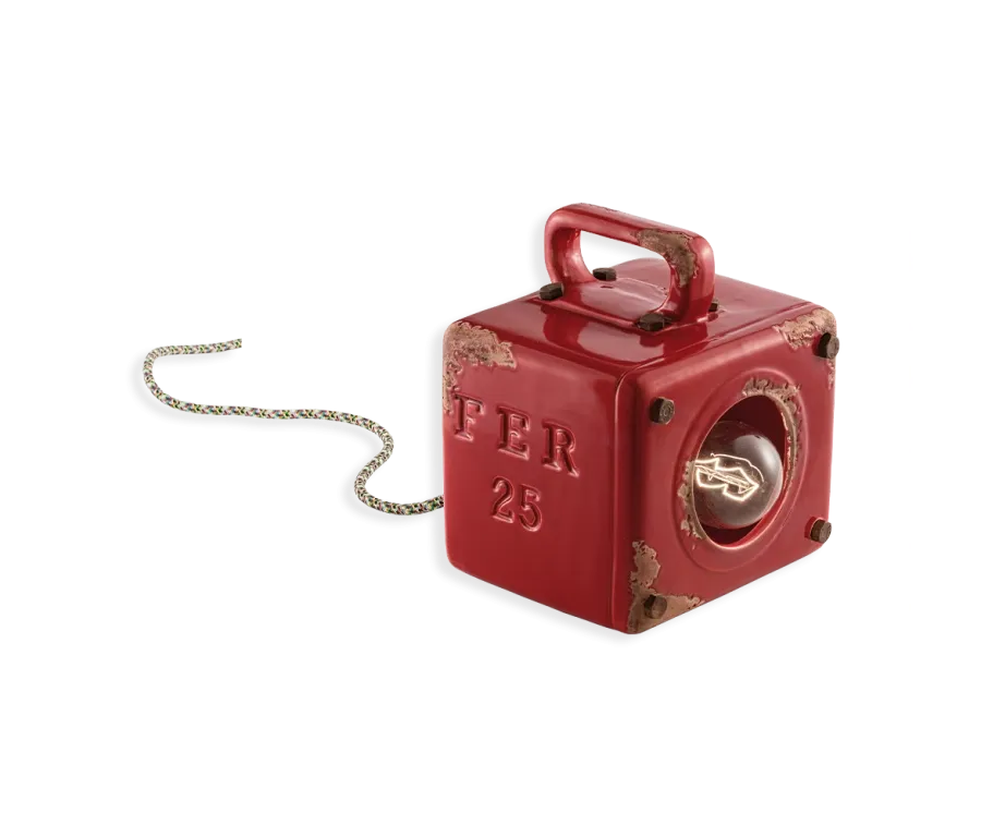 obrazek 4 Oryginalna włoska lampa stołowa Industrial