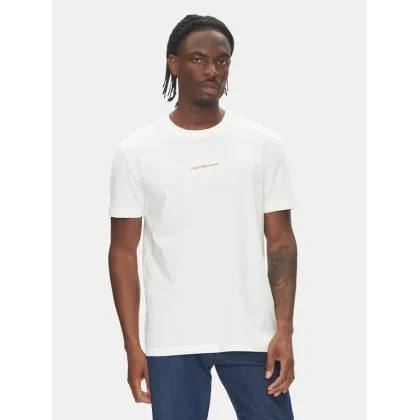 Zdjęcie Calvin Klein Jeans T-Shirt Monologo J30J325649 Biały Regular Fit