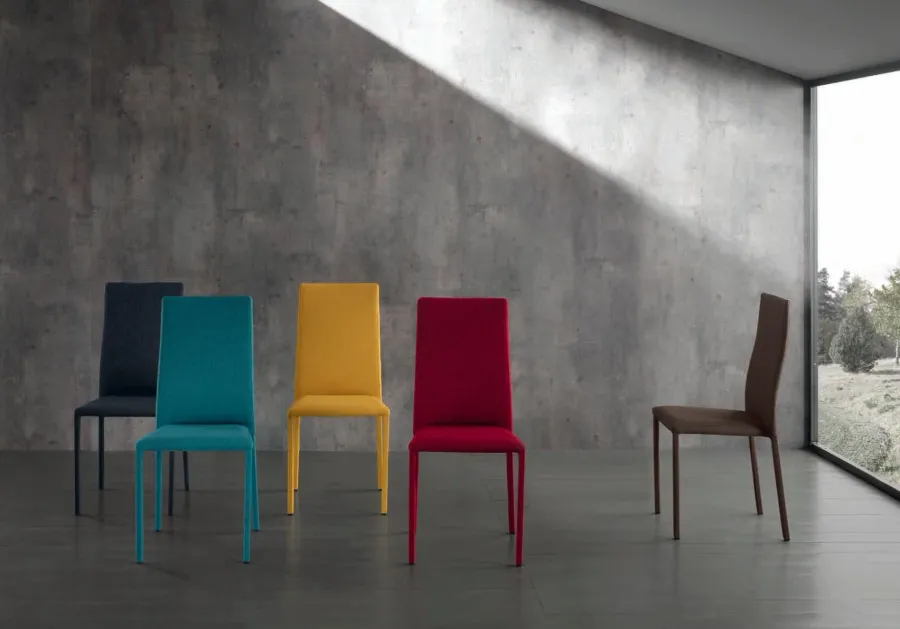 obrazek 2 Włoskie designerskie krzesło do salonu – Zamagna Italia