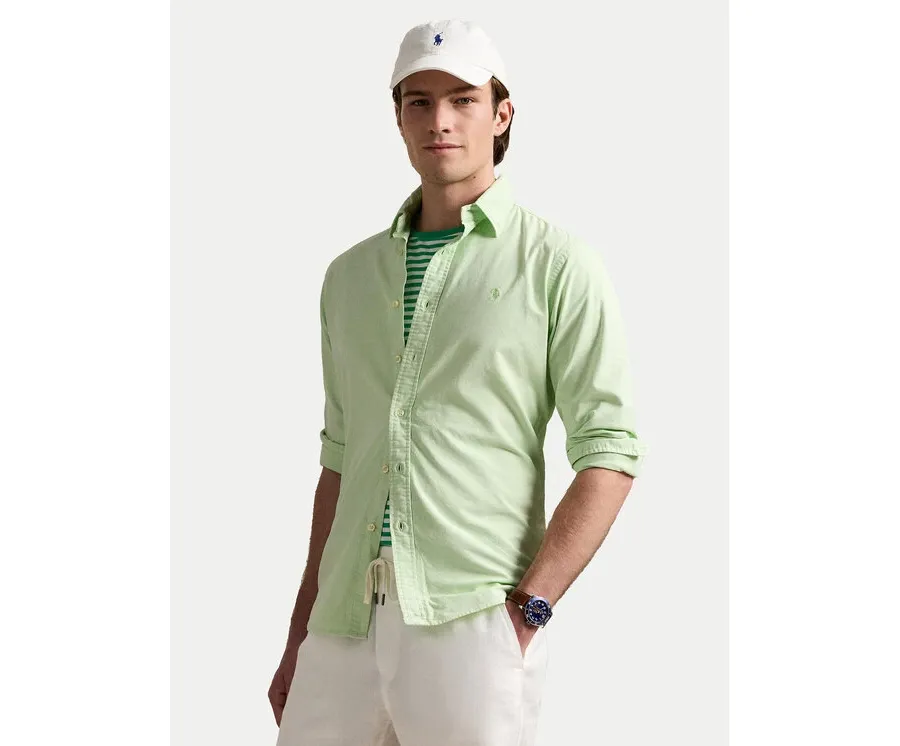 obrazek 1 Polo Ralph Lauren Koszula 710968913006 Zielony Custom Fit