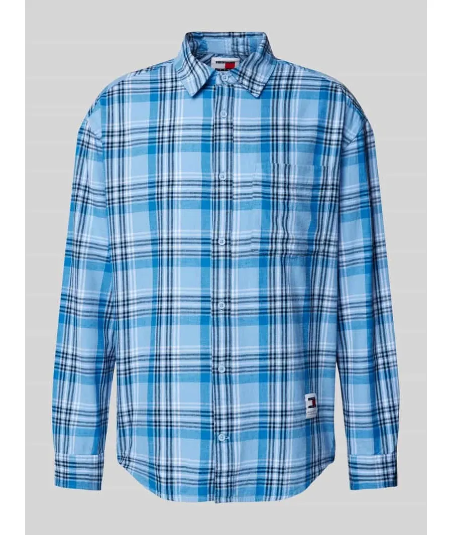 obrazek 1 Koszula casualowa regular fit z kołnierzykiem typu kent