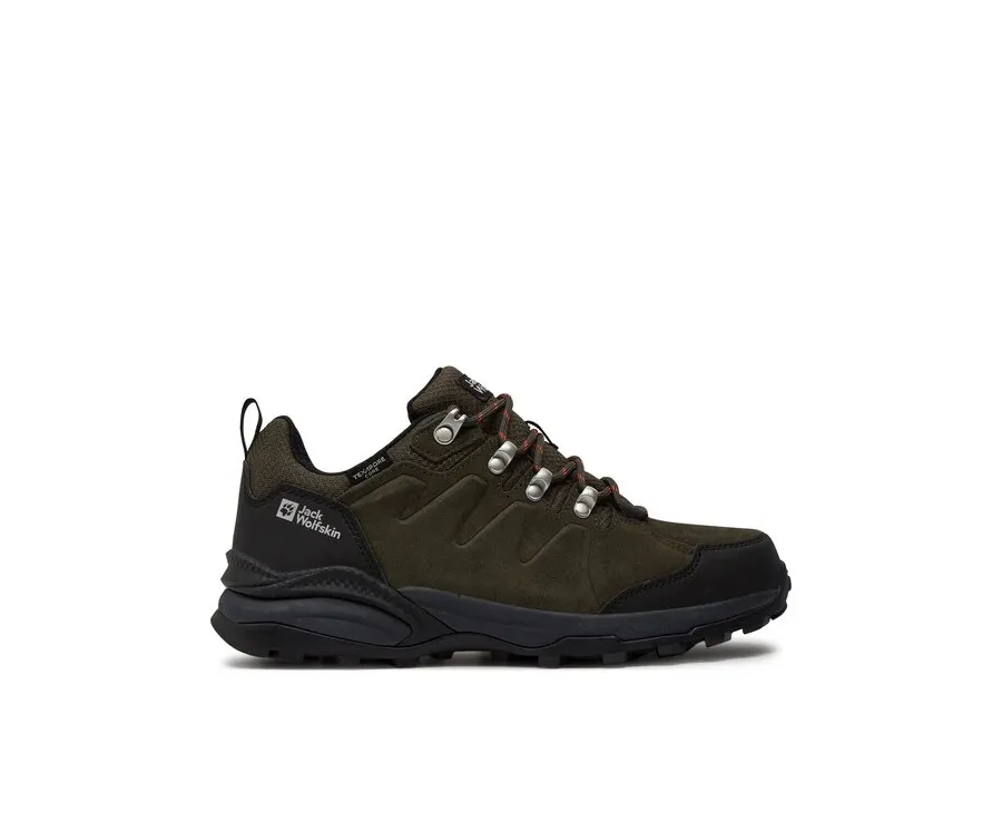 obrazek 1 Jack Wolfskin Trekkingi Refugio Texapore Low M 4049851 Zielony