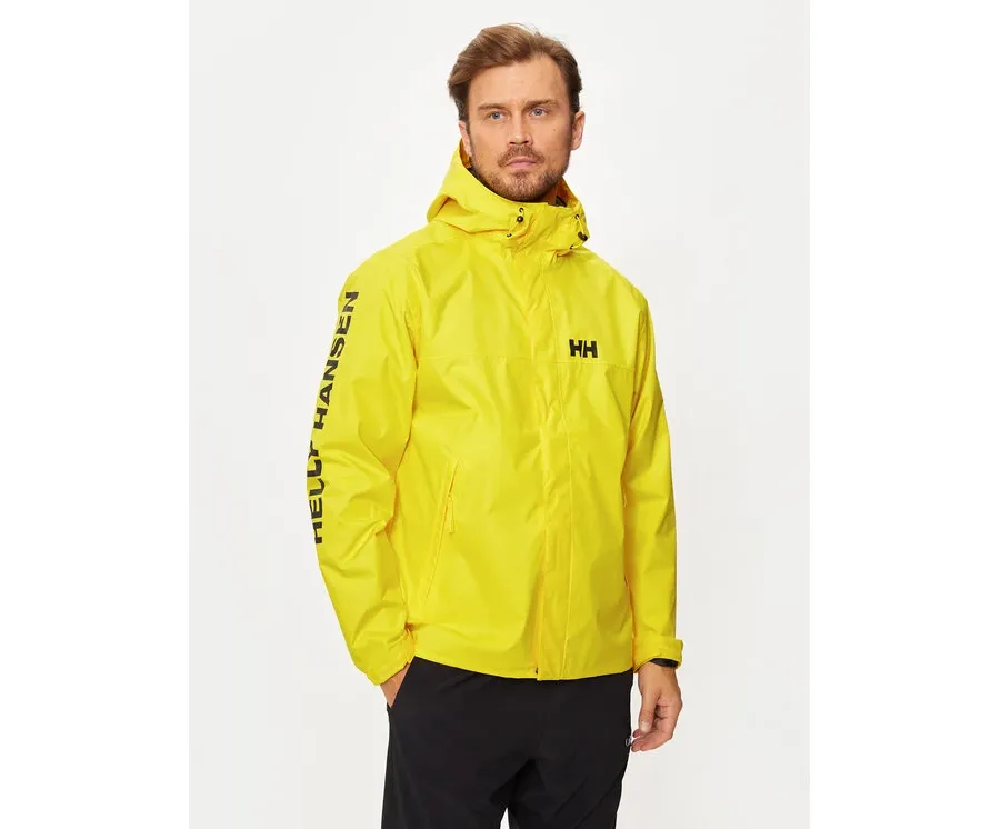obrazek 1 Helly Hansen Kurtka przeciwdeszczowa Ervik 64032 Żółty Regular Fit
