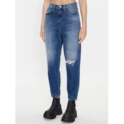 Zdjęcie Tommy Jeans Jeansy DW0DW16033 Niebieski Mom Fit