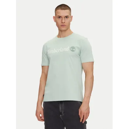 Zdjęcie Timberland T-Shirt TB0A5UPQ Zielony Regular Fit