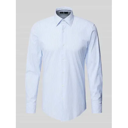Zdjęcie Koszula biznesowa o kroju slim fit z kołnierzykiem typu kent model ‘Hank’