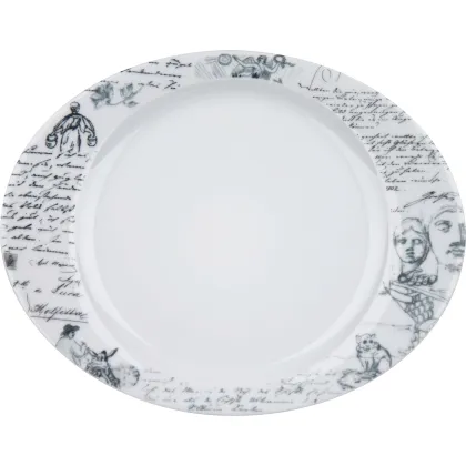 Zdjęcie Elegancki talerz porcelanowy