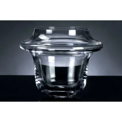 Picture Minimalist Italian vase made of glass