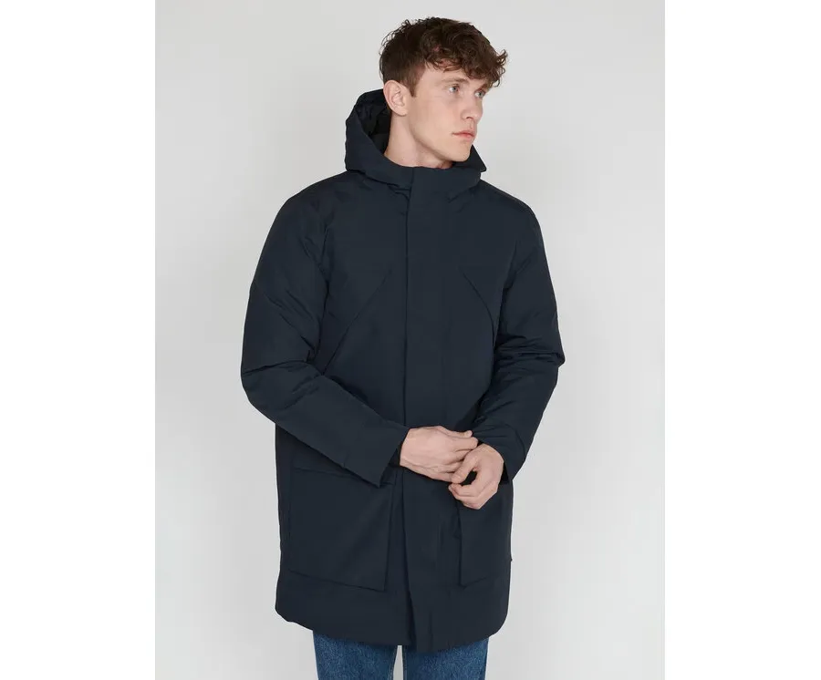 obrazek 1 Matinique Płaszcz zimowy 30206834 Granatowy Regular Fit