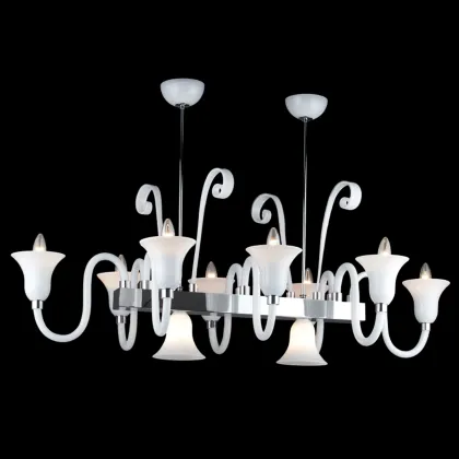 Picture Italian luxury chandelier made of Murano glass - Lucevetro