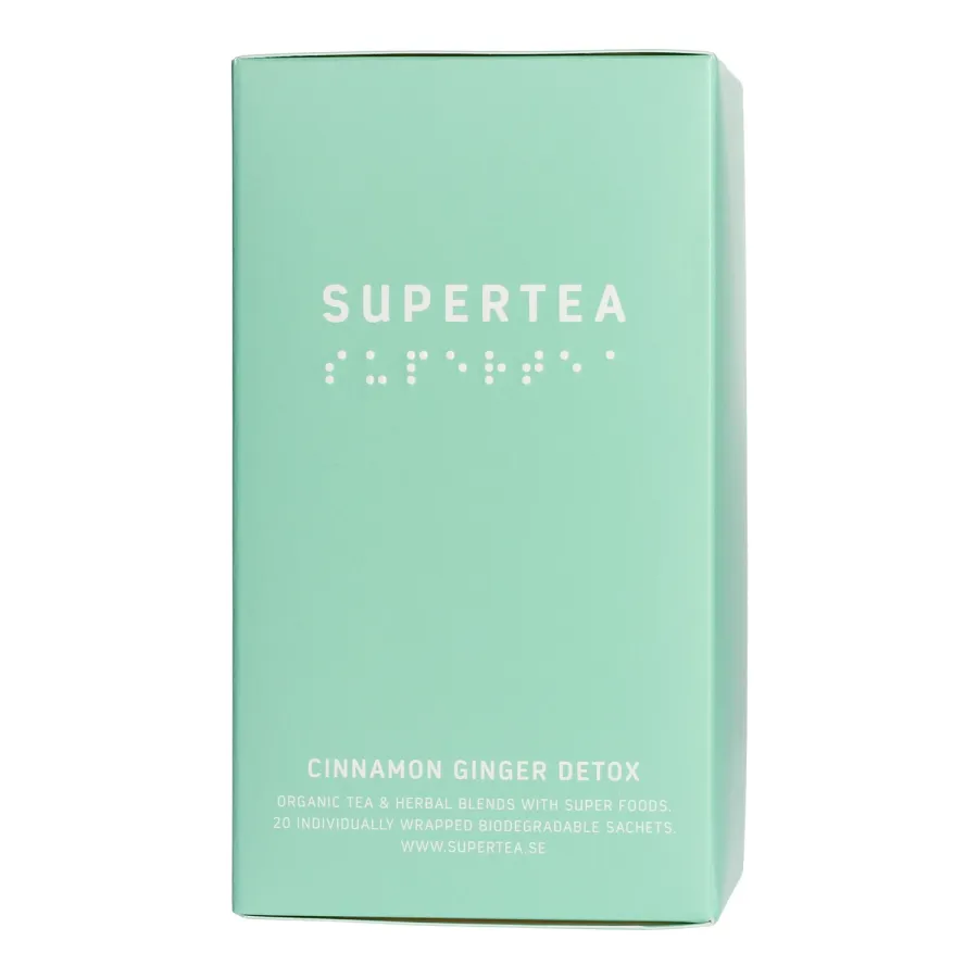 obrazek 1 Teministeriet - Supertea Cinnamon Ginger Detox - Herbata 20 Torebek TEMINISTERIET