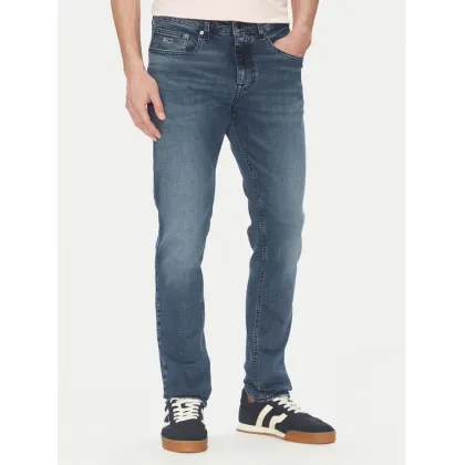 Zdjęcie Tommy Jeans Jeansy Scanton DM0DM21006 Granatowy Slim Fit