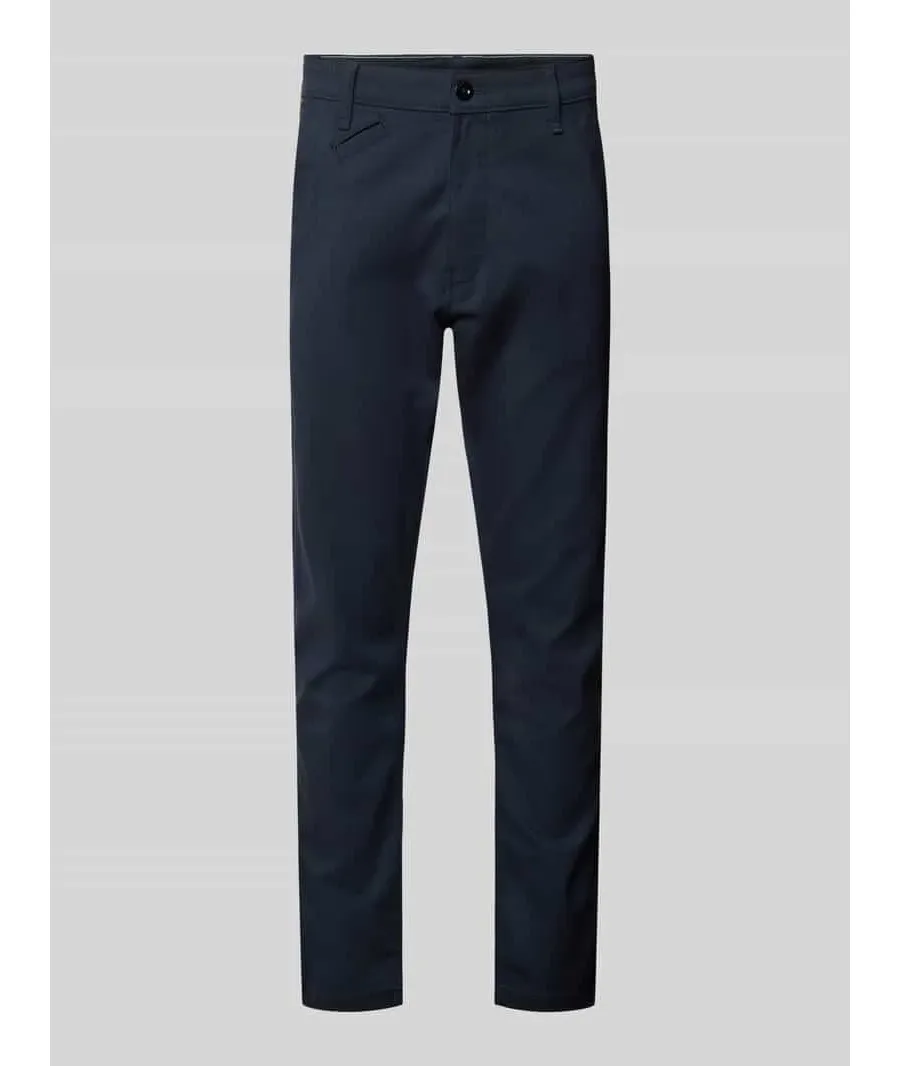 obrazek 1 Chinosy o kroju slim fit z kieszeniami z tyłu model ‘Bronson’