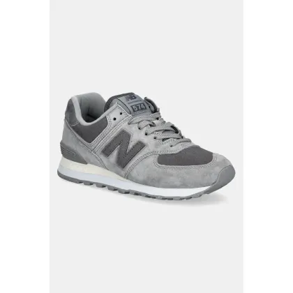 Zdjęcie New Balance sneakersy zamszowe 574 kolor szary WL574HM2