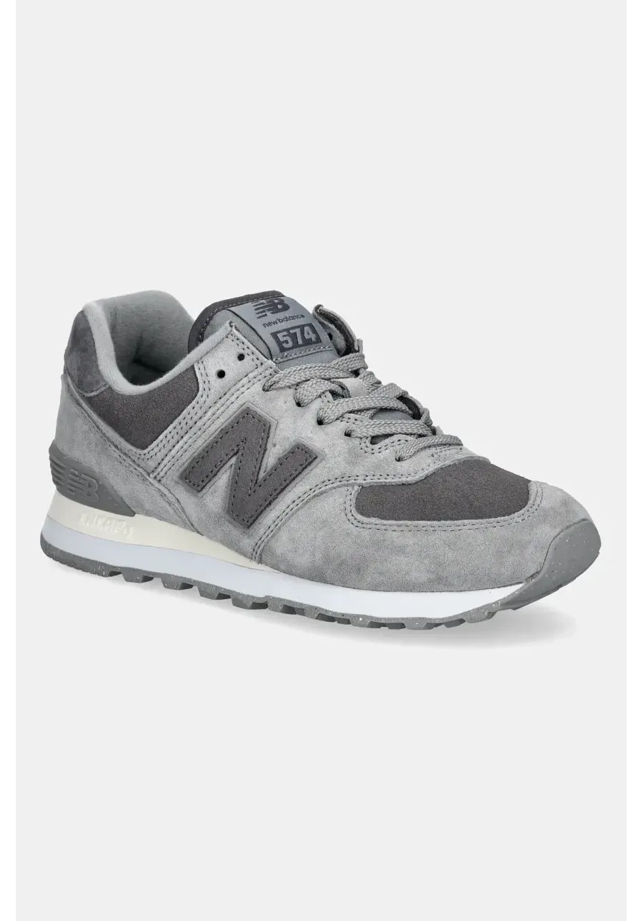 obrazek 1 New Balance sneakersy zamszowe 574 kolor szary WL574HM2