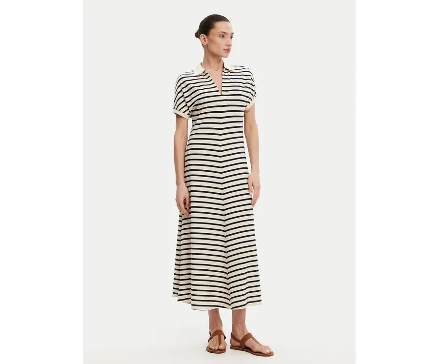 obrazek 1 Tommy Hilfiger Sukienka codzienna WW0WW44514 Beżowy Regular Fit