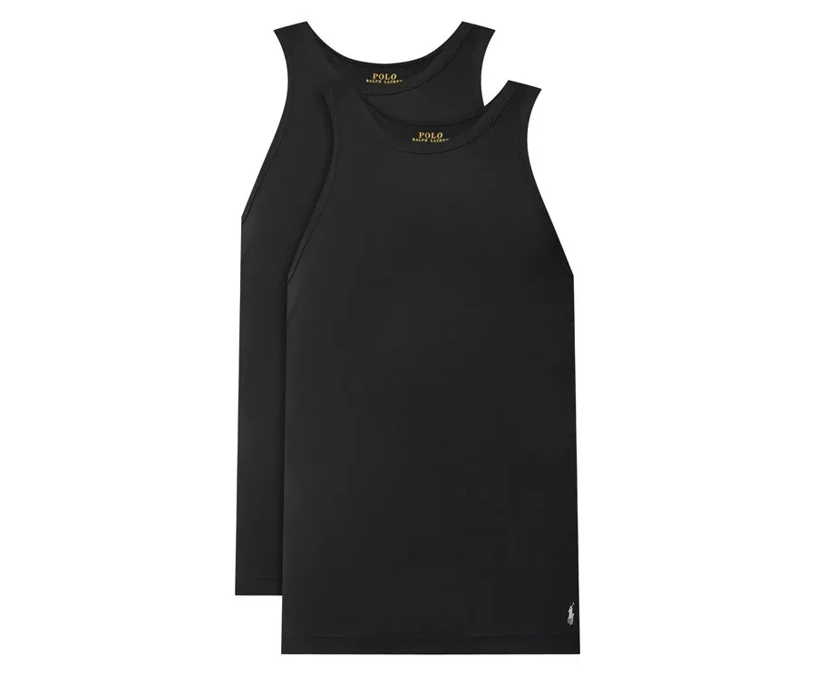 obrazek 1 Polo Ralph Lauren Komplet 2 tank topów 714959333001 Czarny Slim Fit