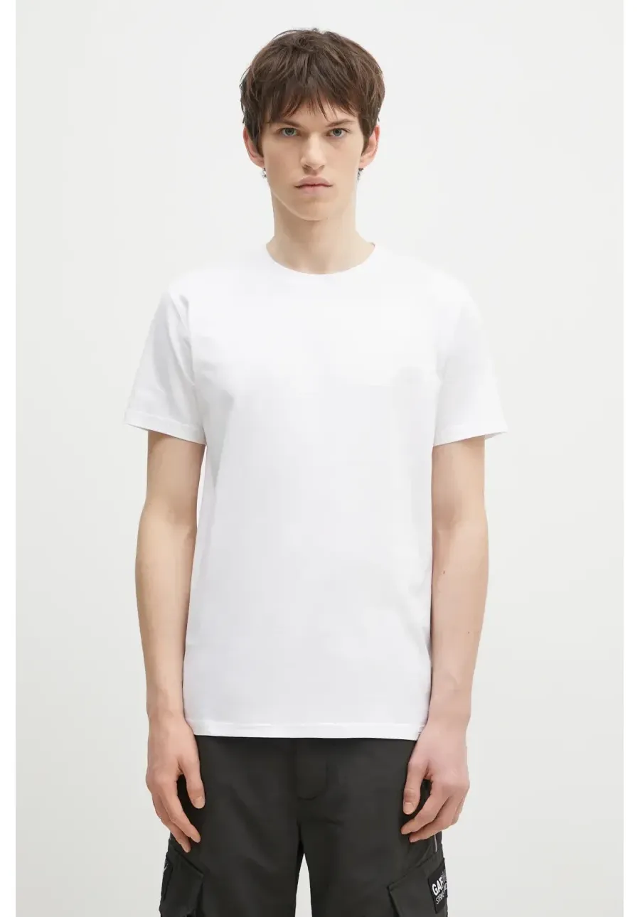 obrazek 1 Norse Projects t-shirt męski kolor biały gładki