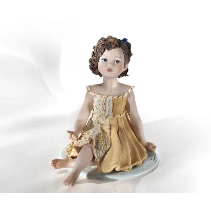 Zdjęcie Porcelanowa kobieta jak bliźnięta znak zodiaku - Sibania