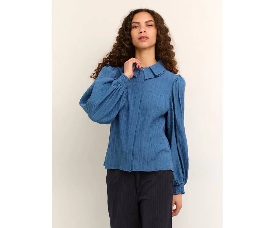 obrazek 1 Karen by Simonsen Bluzka Frosty 10104236 Niebieski Feminine Fit