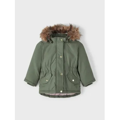 Zdjęcie NAME IT Kurtka zimowa 13216492 Zielony Regular Fit