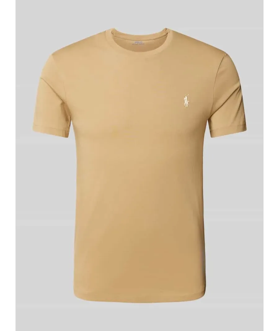 obrazek 1 Polo Ralph Lauren T-Shirt 710671438329 Beżowy Custom Slim Fit