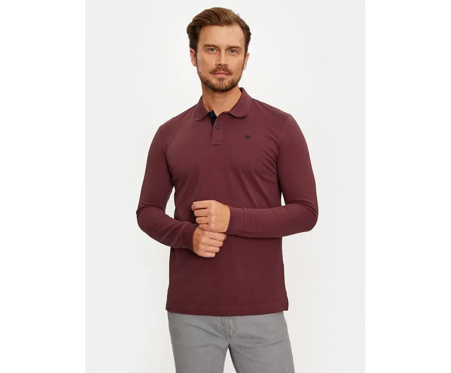 obrazek 1 Tom Tailor Polo 1043278 Czerwony Regular Fit