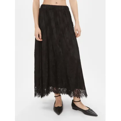 Zdjęcie Maryley Spódnica trapezowa 23IB707/82NE Czarny Regular Fit