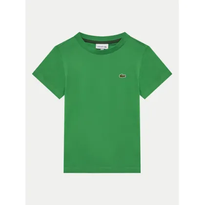 Zdjęcie Lacoste T-Shirt TJ1122 Zielony Regular Fit