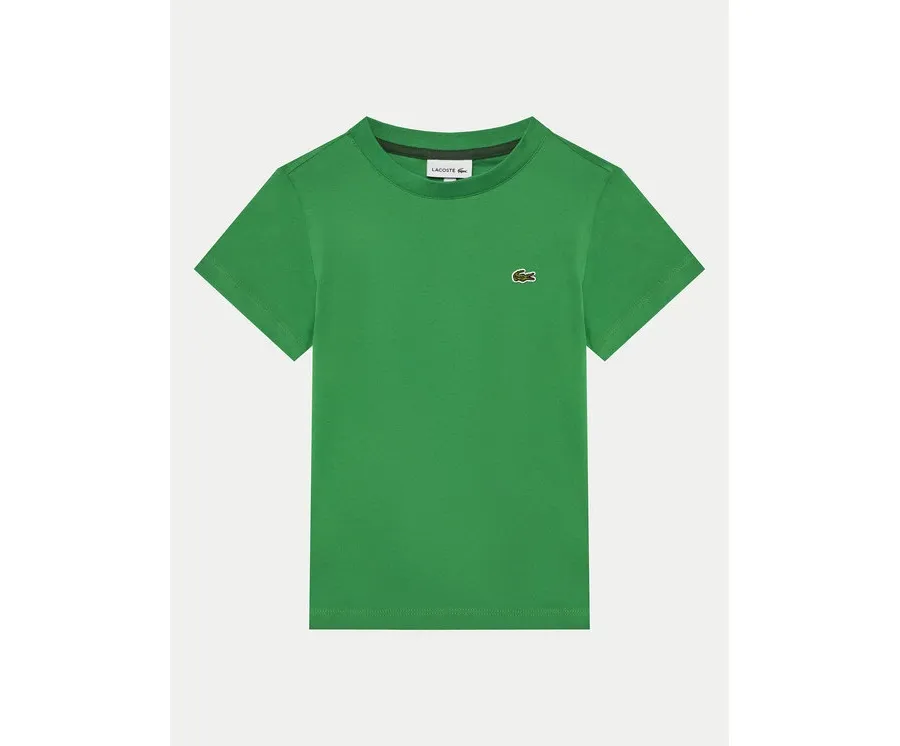 obrazek 1 Lacoste T-Shirt TJ1122 Zielony Regular Fit
