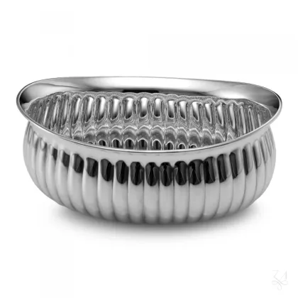 Zdjęcie Bogato zdobiona miska wykonana ze srebra - Zaramella Argenti