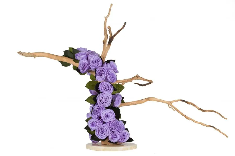 obrazek 3 Wyjątkowa dekoracja – Bonsai ze stabilizowanymi różami