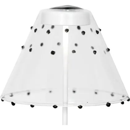 Zdjęcie Piękny szklany abażur do lampy z kolekcji Swap