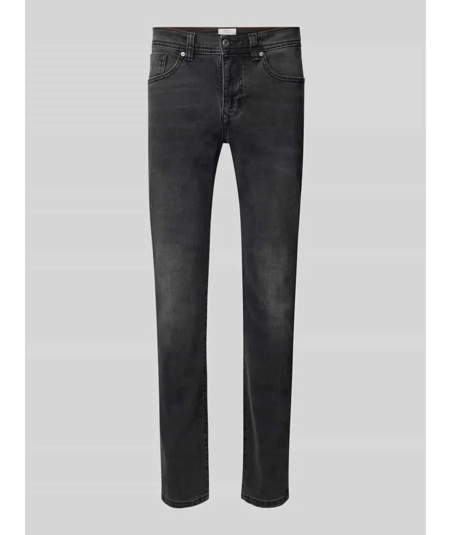 obrazek 1 Jeansy o kroju slim fit z 5 kieszeniami