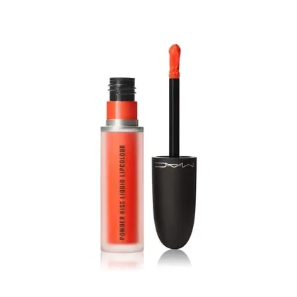 Zdjęcie MAC Powder Kiss Szminka w płynie 5 ml Resort Season