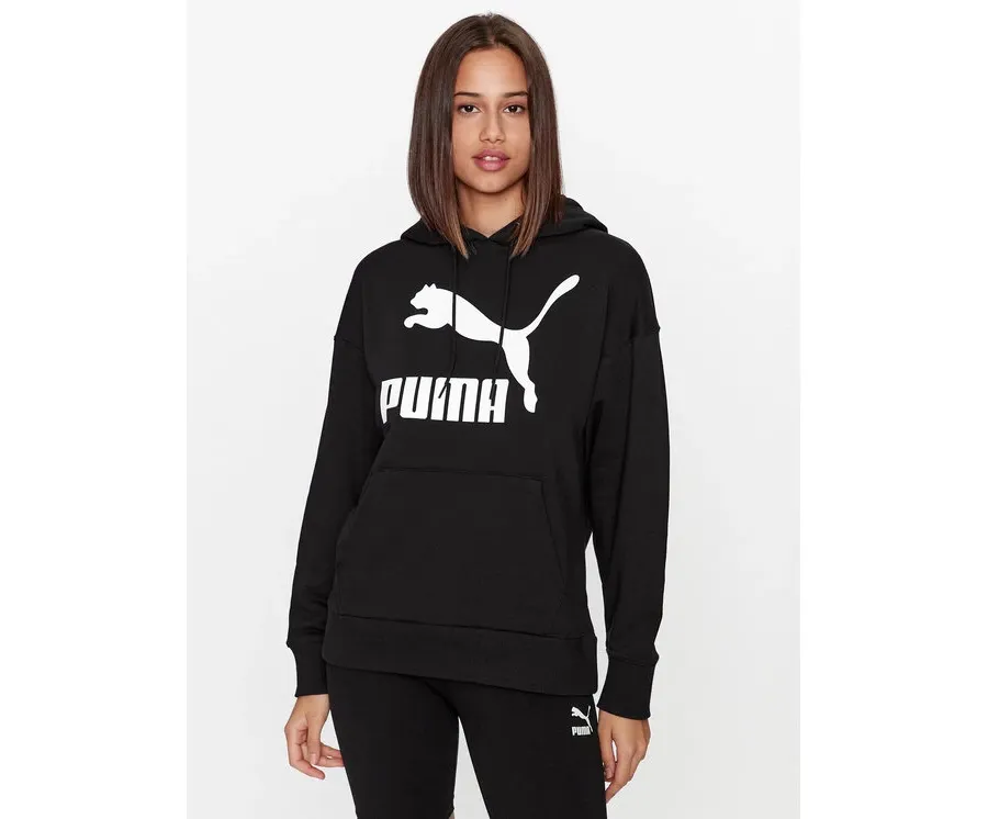 obrazek 1 Puma Bluza Classics Logo 530074 Czarny Regular Fit