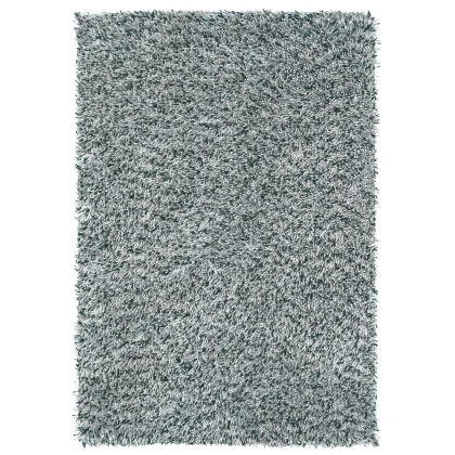 Picture Elegant shaggy gray rug - ROCKS 70504