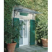 Zdjęcie Wyjątkowy płaski daszek nad drzwi Daphne 217×120 cm