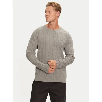 Zdjęcie Tommy Hilfiger Sweter MW0MW33132 Szary Regular Fit