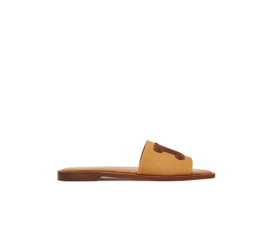 obrazek 1 Max Mara Klapki 2516521019600 Brązowy