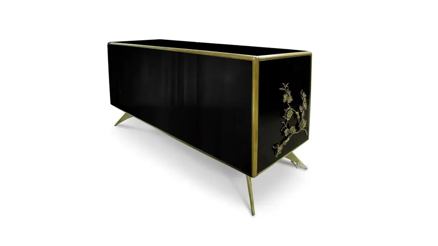 picture 12 Unusual chest of drawers for living room made of brass