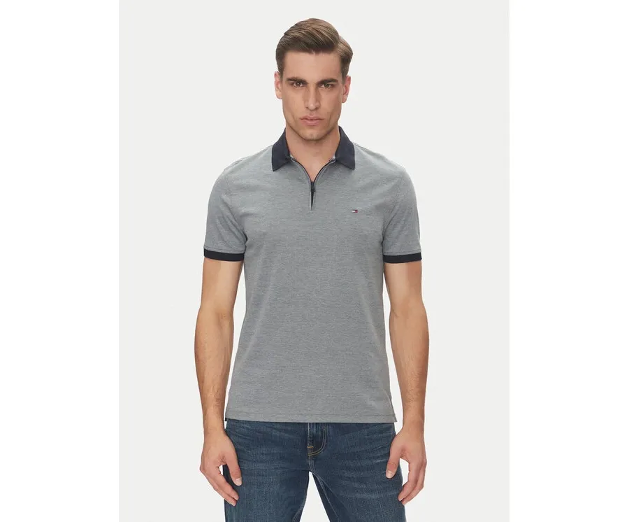 obrazek 1 Tommy Hilfiger Polo MW0MW38492 Niebieski Regular Fit