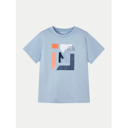 Zdjęcie Mayoral T-Shirt 3030 Niebieski Regular Fit