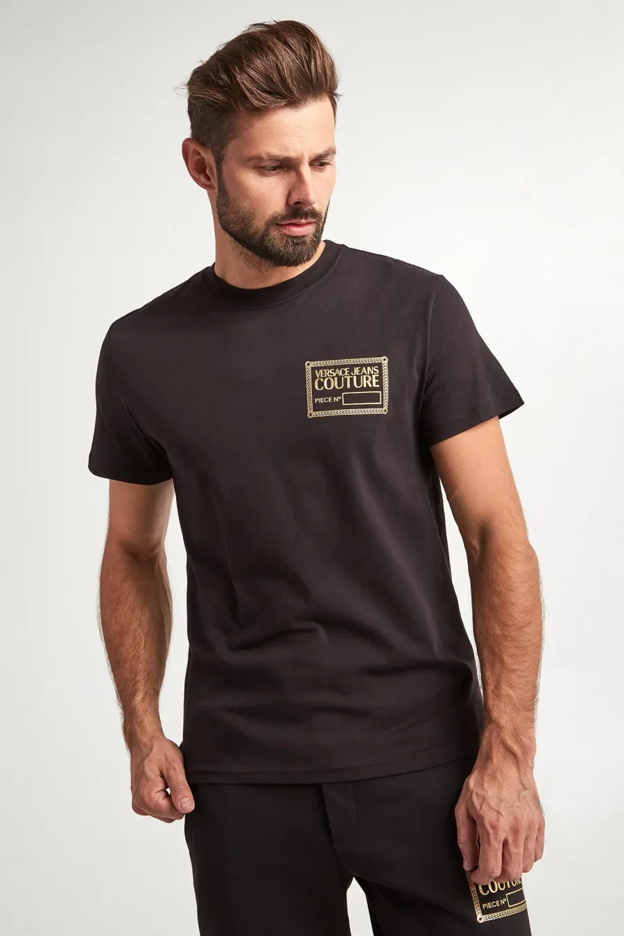 obrazek 1 T-shirt męski VERSACE JEANS COUTURE Versace Jeans Couture