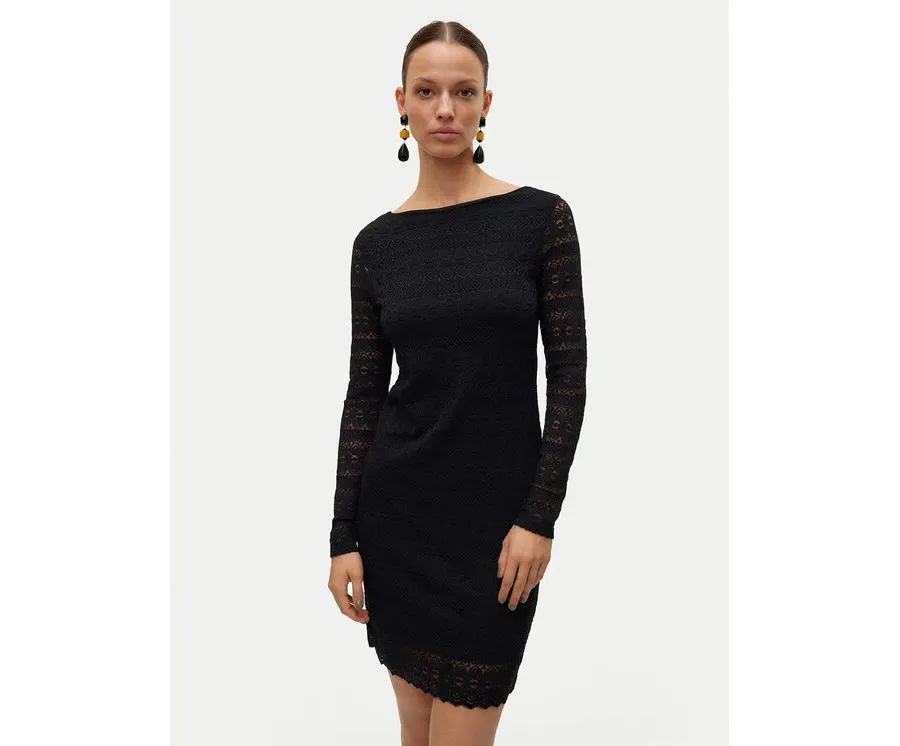 obrazek 1 Vero Moda Sukienka koktajlowa Zoe 10315445 Czarny Slim Fit